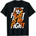 thumbnail image 1 of Orange Ribbon Kidney Cancer Awareness Shirt For Him, 1 of 2