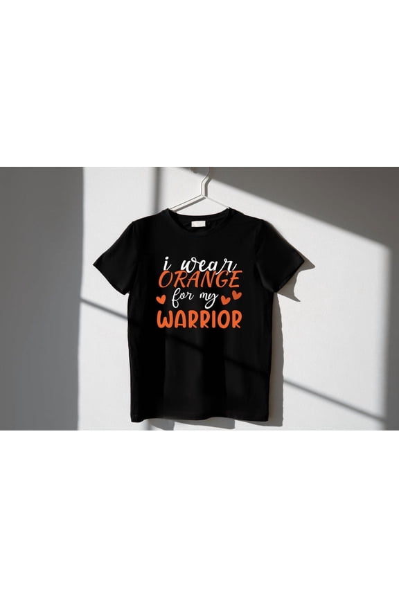 Orange Ribbon Shirt, Leukemia Cancer Ribbon Shirt, Cancer Awareness Month Tees, Cancer Support Tee, In September We Wear Orange Shirt All Size S-5Xl
