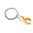 thumbnail image 1 of Orange Ribbon Split Style Key Chains, 1 of 2