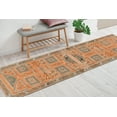thumbnail image 1 of Orange Rug, Aztec Rugs, Geometric Rug, Moroccan Design Rugs, Turkish Rug, Vintage Design Rug, Colorful Rug, Decorative Rug, Salon Decor Rug, 5.9'x9.2' - 180x280 cm, 1 of 9