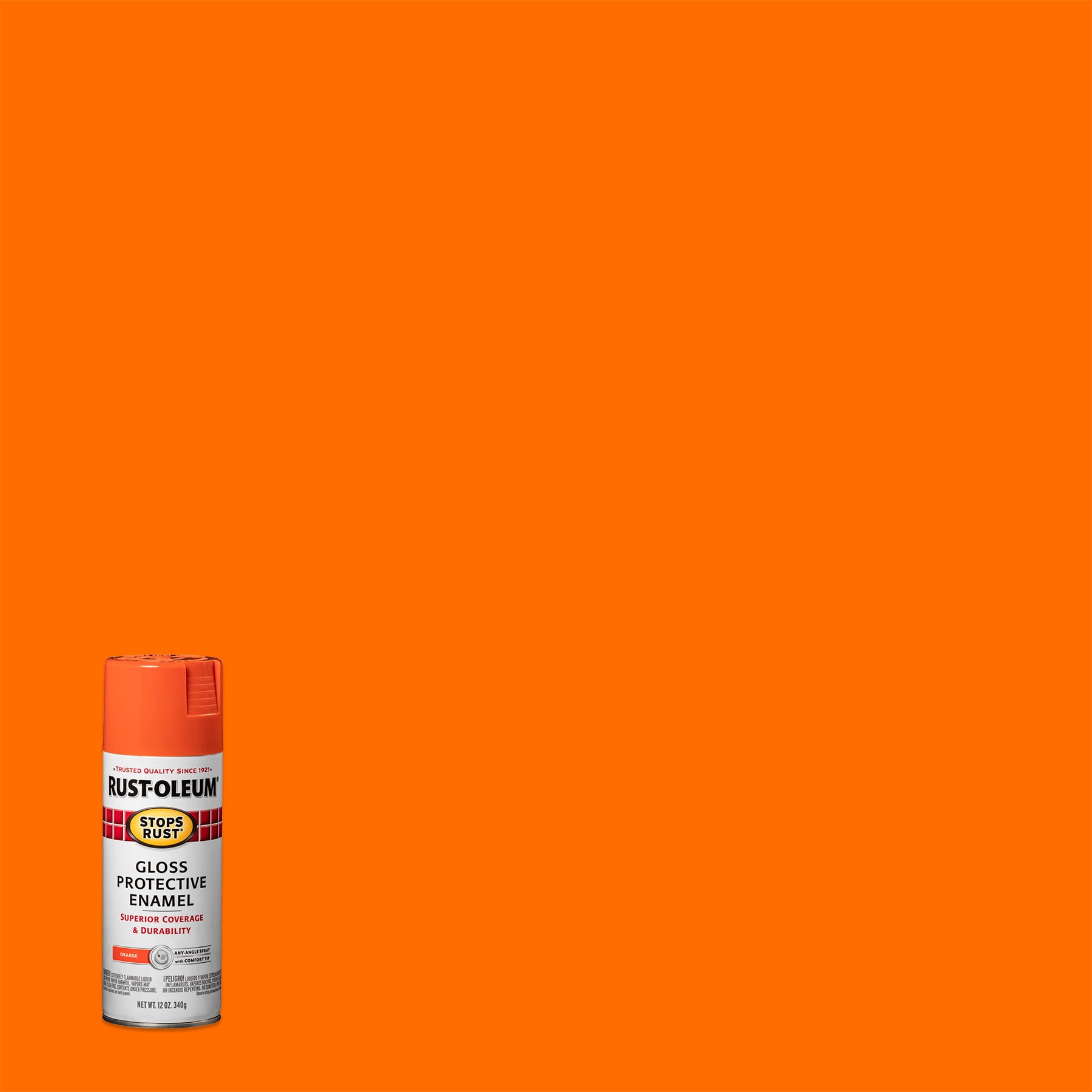 SPRAY-118 SPRAY PAINT (12OZ Red Orange)