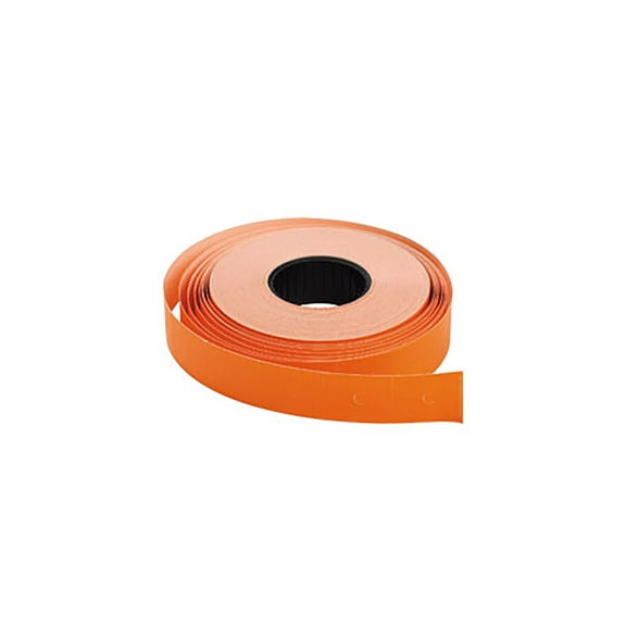 Orange SSW 2-Line Pricing Gun Labels  3/4"H x 3/4"W- 1000 labels per roll