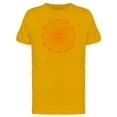 thumbnail image 1 of Orange Sacred Circle Mandala Tee Men's -Image by Shutterstock, 1 of 1