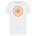 thumbnail image 1 of Orange Sacred Circle Mandala Tee Men's -Image by Shutterstock, 1 of 1