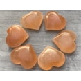 thumbnail image 1 of Orange Selenite Gemstone Hearts, Polished Orange Selenite Puffy Hearts, Orange Selenite Palm Stone, Orange Selenite Heart (10 Hearts）, 1 of 9