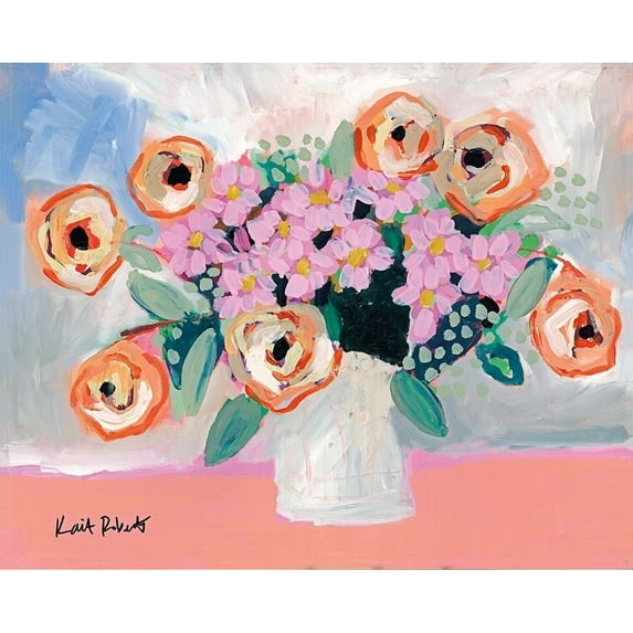 Orange Sherbet by Kait Roberts (36 x 24)
