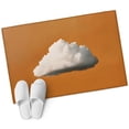 thumbnail image 1 of Orange Sky Bathroom Rug Washable 2x3 Entryway Rug Non Slip Abstract Sky White Minimalist Front Door Mat Low Pile Indoor Doormat Throw Floor Carpet for Kitchen Bedroom Entrance, 1 of 9