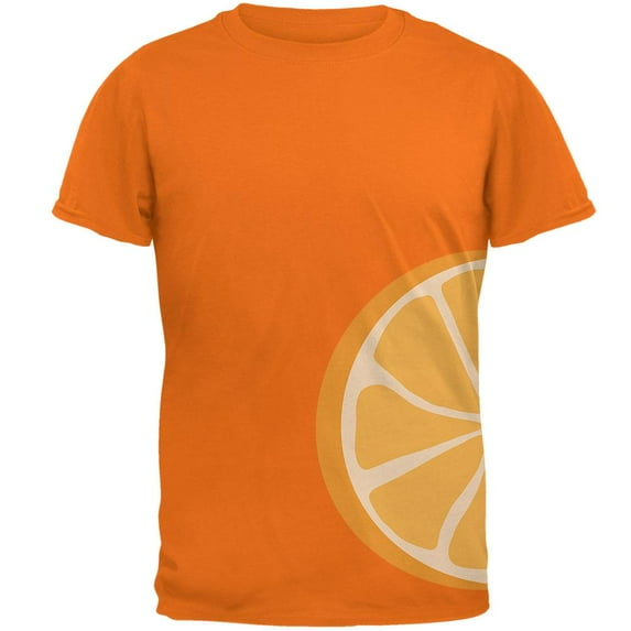Orange Slice Costume Mens T Shirt Mandarin Orange 2XL
