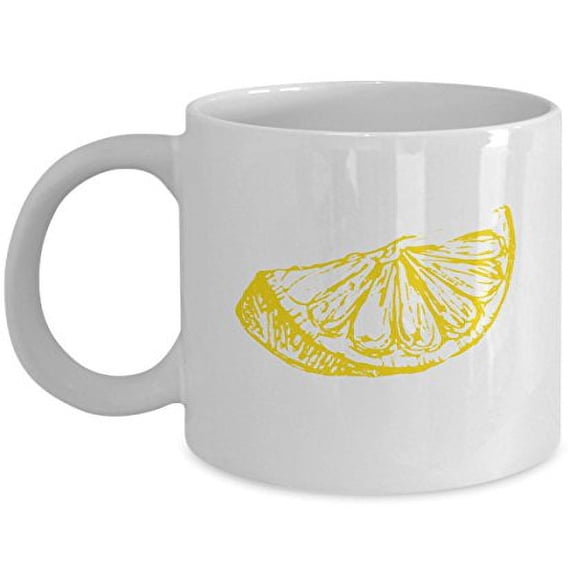 Orange Slices 11 oz Coffee Mug - Fruity Gifts White Ceramic