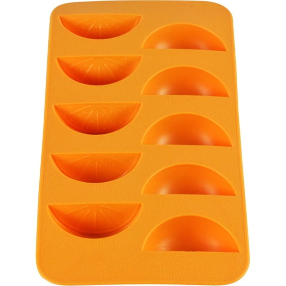 Orange Slices Ice Cube Tray - - Fun Fruit Shaped Food Molding Gift