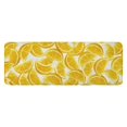 thumbnail image 1 of Orange Slices White Pattern Kitchen Rug Mat,Kitchen Runner Rugs Non Skid Washable,Decorative Kitchen Floor Mats for Kitchen,Sink,Laundry,17"x47.2", 1 of 7