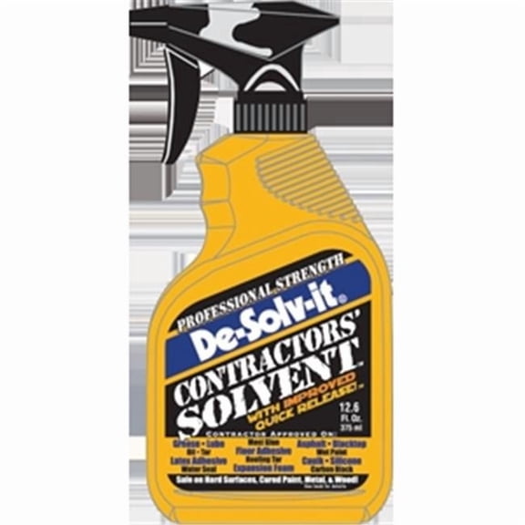 Orange Sol 10022 Spray De-solv-it Contractor Solvent - 12 oz.