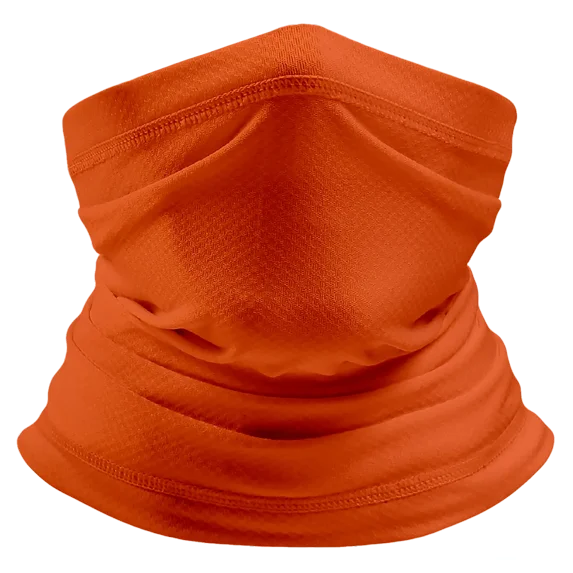Orange Solid Tube Headband - Single Piece