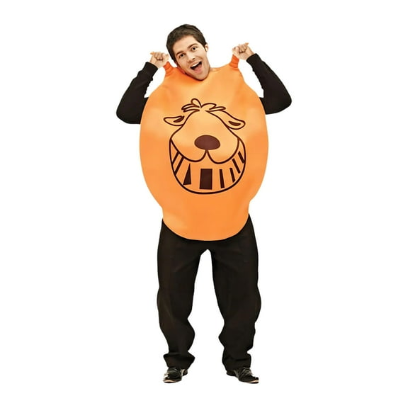 Orange Space Hopper Adult Costume | One Size