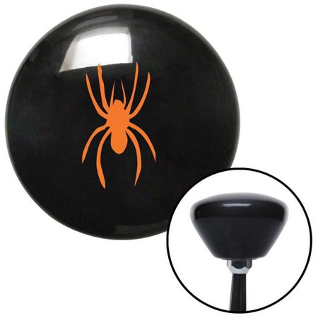 Orange Spider Image Black Retro Shift Knob with M16 x 1.5 Insert Shifter Auto Brody