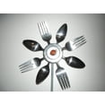 thumbnail image 1 of Orange Spoon and Fork Sunflower Garden Art, 1 of 3