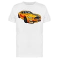 thumbnail image 1 of Orange Sport Car T-Shirt Men -Image by Shutterstock, Male 3X-Large, 1 of 2