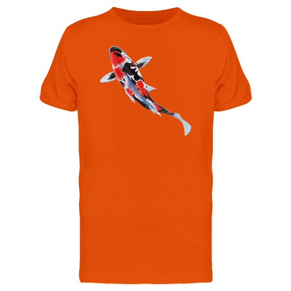 Orange Spotted Koi Tee Men's -Image by Shutterstock