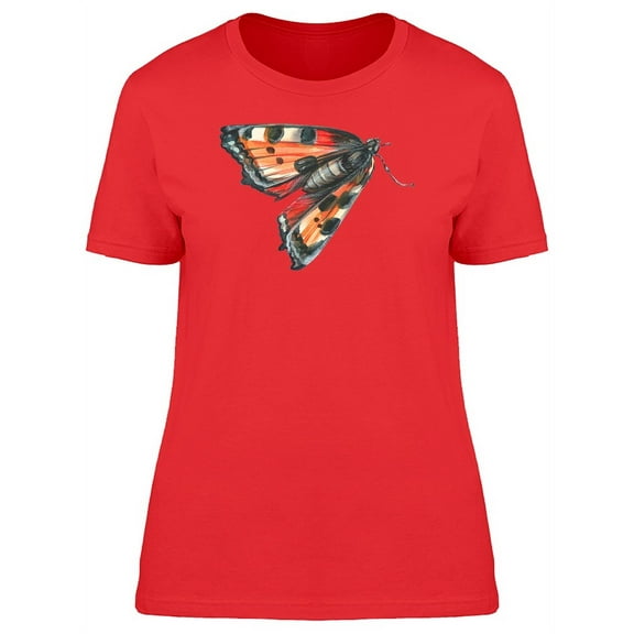 Orange Spring Butterfly Tee Women's -Image by Shutterstock