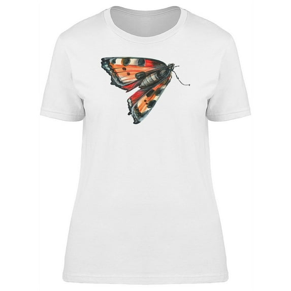 Orange Spring Butterfly Tee Women's -Image by Shutterstock