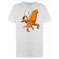 thumbnail image 1 of Orange Squid Cartoon Tee Men's -Image by Shutterstock, 1 of 2