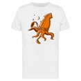 thumbnail image 1 of Orange Squid Cartoon Tee Men's -Image by Shutterstock, 1 of 2