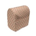 thumbnail image 1 of Orange Stand Mixer Cover, Groovy Soft Toned Vintage Geometric Triangles Skewed Squares Tile, Kitchen Appliance Organizer Bag Cover with Pockets, 5 Quarts, Pale Orange Ivory, by Ambesonne, 1 of 4