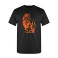 thumbnail image 1 of Orange Standing Lion T-Shirt Men -Image by Shutterstock, Male x-Large, 1 of 2