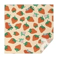 thumbnail image 1 of Orange Strawberry Plants Fruit Square Tablecloth,Waterproof Square Table Cover,Wipeable Spillproof Washable Table Cover for Home Kitchen Party Decor 60"x60"(152x152cm), 1 of 6