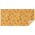 thumbnail image 1 of Orange Sun Moon Star Planet Pattern Rectangle Tablecloth 60"x120",Waterproof Polyester Rectangle Table Cloth, Wipeable Spillproof Polyester Tablecloth for Dining, Camping, Indoor and Outdoor, 1 of 6