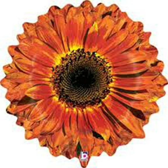 Orange SunFlower Balloon 24"