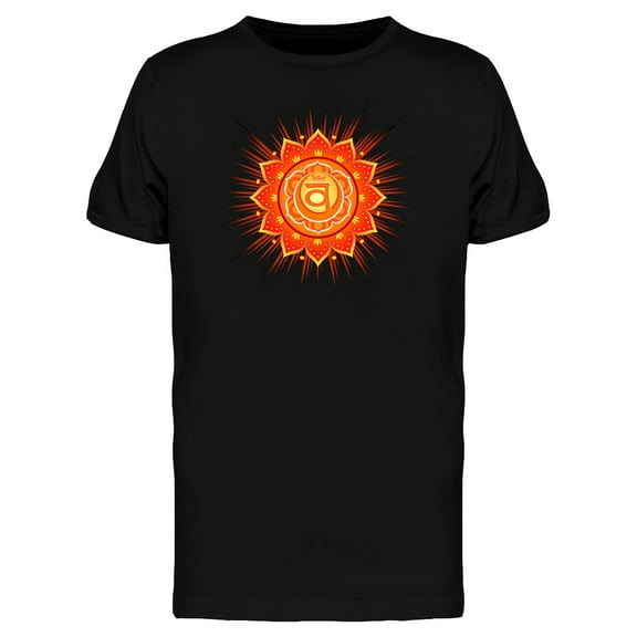 Orange Svadhishthana Graphic T-Shirt Men -Image by Shutterstock, Male 3X-Large