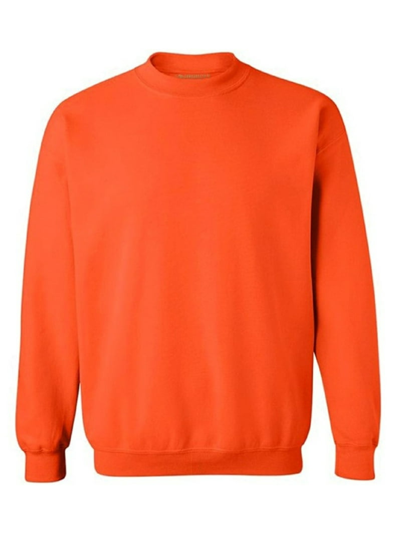 MIDDLE WEIGHT CREW NECK SWEAT SHIRT サイズＬ Orange Sweatshirt Orange Sweater Orange Hoodie for Thanksgiving