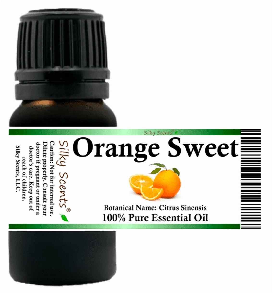 Orange Sweet Essential Oil - 100% Pure and Natural by Silky Scents