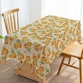 thumbnail image 1 of Orange Tablecloth Summer Tangerine Indoor Outdoor Little Cutie Birthday Party Table Cloth Kitchen Dining Room Table Cover Decoration, 1 of 5