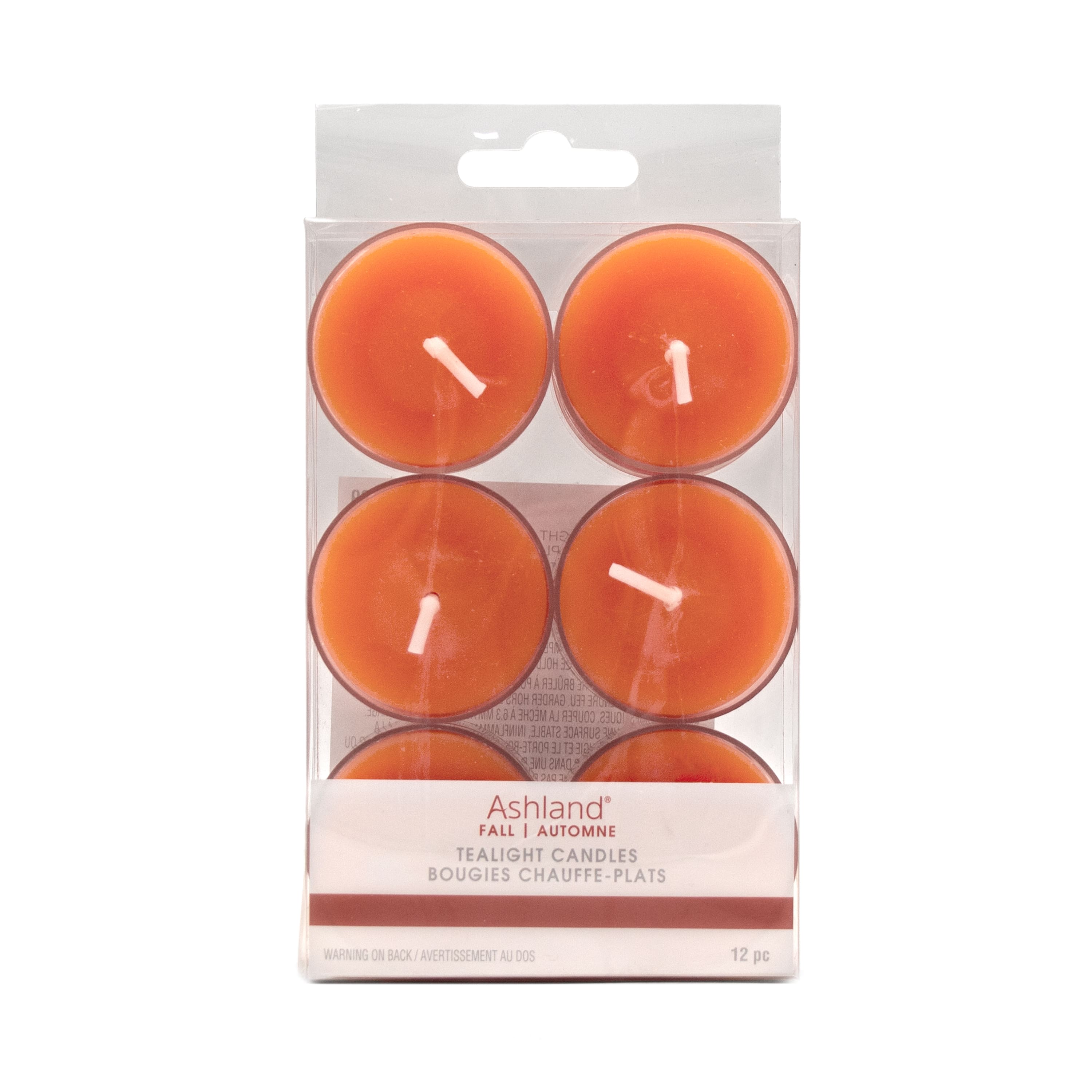 Orange Tealight Candles, 12ct. by Ashland®, Fall Décor