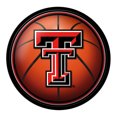 thumbnail image 1 of Orange Texas Tech Red Raiders Basketball Modern Disc Wall Sign, 1 of 5