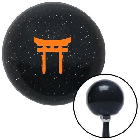 Orange Torii Black Metal Flake Shift Knob with M16 x 1.5 Insert Shifter Auto Manual