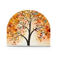 thumbnail image 1 of Orange Tree Abstract Acrylic Napkin Holder Clear Paper Tissue Dispenser Kitchen Dining Room Bathroom Party Hotel, 1 of 8