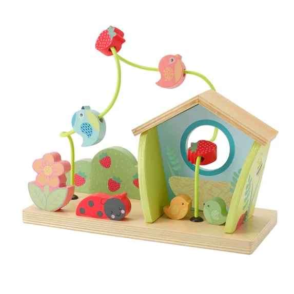 Orange Tree Toys Feeding Birds Bead Frame