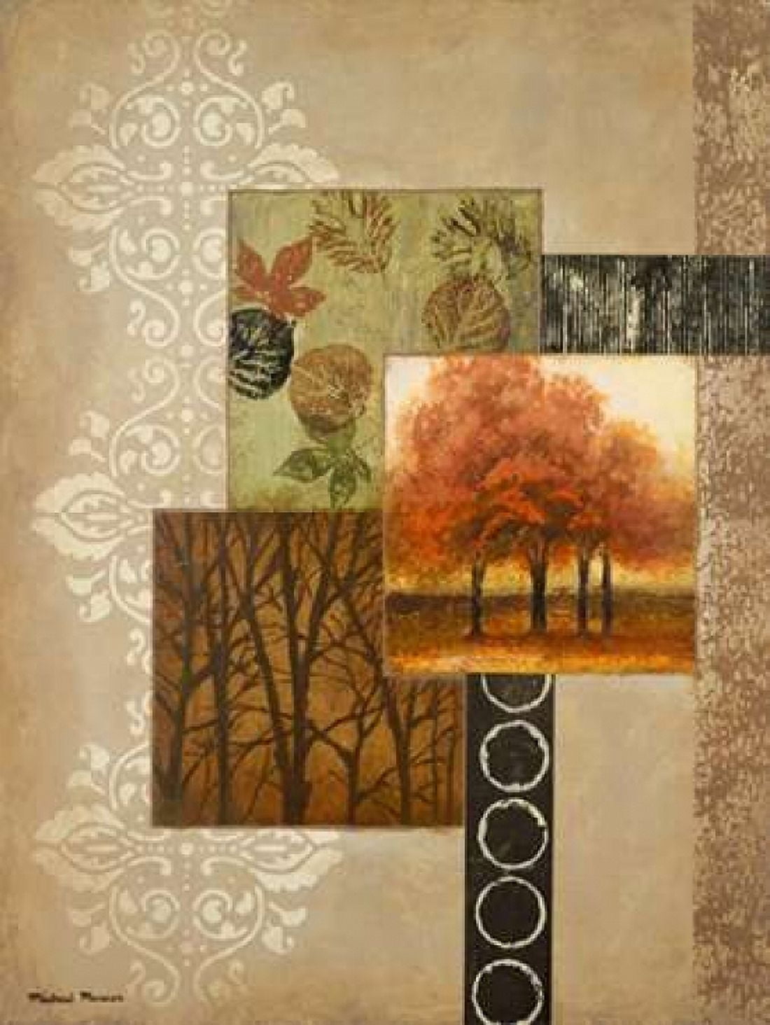 Orange Trees Canvas Art - Michael Marcon (18 x 24)