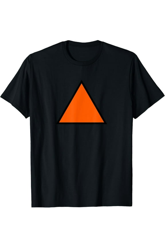 Orange Triangle T-Shirt
