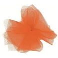thumbnail image 1 of Orange Tulle Ribbon, 1 of 1