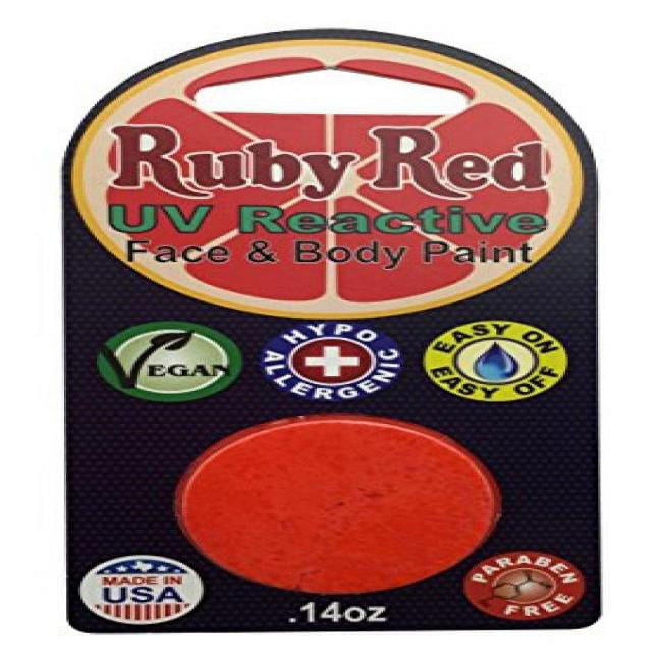 Ruby Red Paints 75M990 Individual Colors, 75 ml - UV Orange