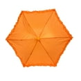 thumbnail image 1 of Orange Umbrella with Ruffle 14.5" (Each), 1 of 3