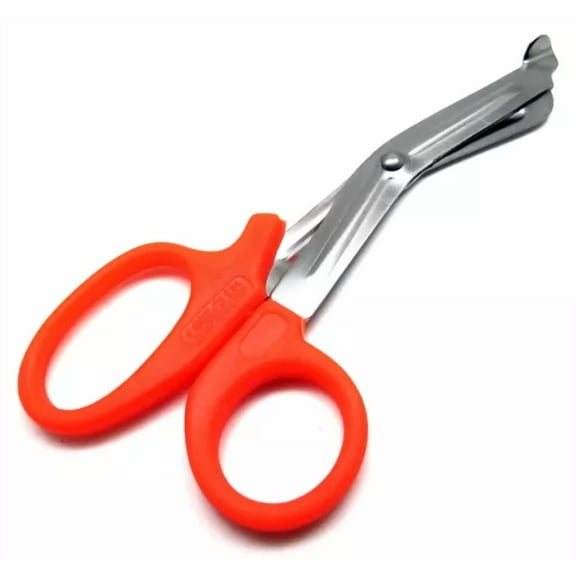 Orange Utility Scissors 5.5" Multi-Purpose Diy Ems Emt Universal Shears Tools