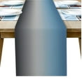 thumbnail image 1 of Orange White Gray Gradient Table Runner Home Wedding Table Flag Mat Table Centerpieces Decoration Party Dining Long Tablecloth, 1 of 7