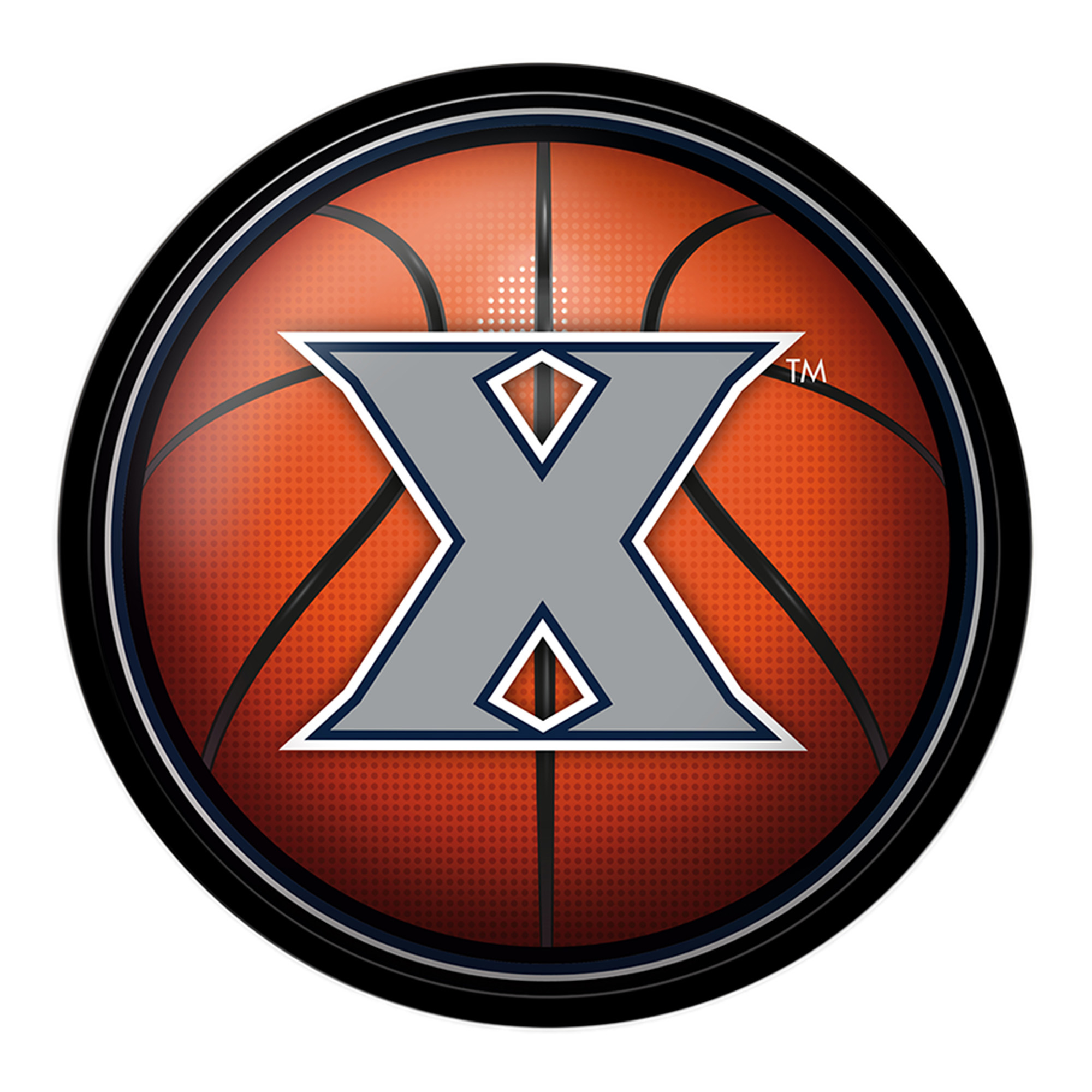 Xavier Sign Orange Xavier Musketeers Basketball Modern Disc Wall Sign - Walmart.com