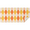 thumbnail image 1 of Orange Yellow Checkerboard Checkered Pattern Rectangle Tablecloth 60"x120",Waterproof Polyester Rectangle Table Cloth, Wipeable Spillproof Polyester Tablecloth for Dining, Camping, Indoor and Outdoor, 1 of 6