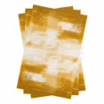 thumbnail image 1 of Orange Yellow Kitchen Towels Set of 3, Water Absorbent Dish Towel, Abstract Modern Smear Art Geometric Paint Decorative Hand Towels - Quick Drying Cloth for Cooking Baking, 18x28 Inch, 1 of 8
